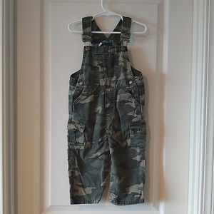Camo overalls